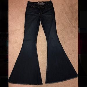 Free people size 28 flared jeans